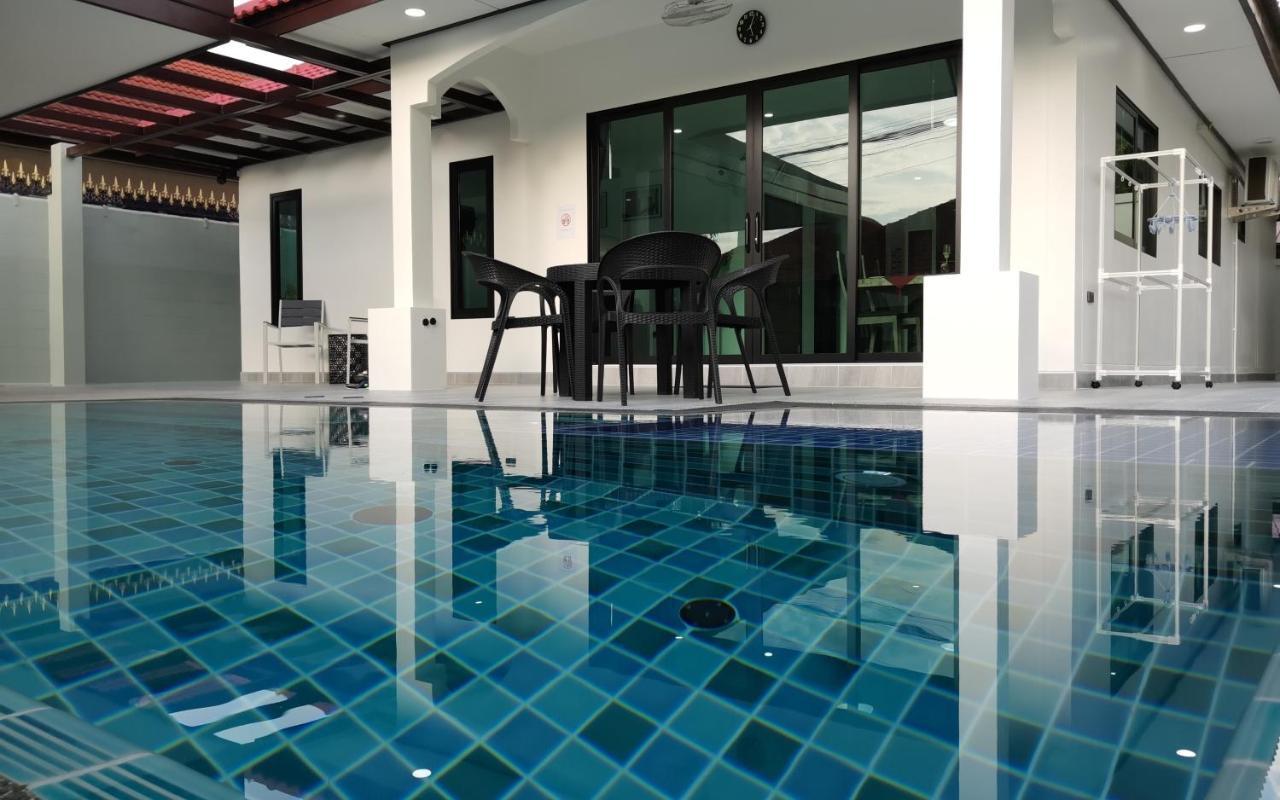 Private Pool Villa With Jacuzzi At Royal Park Village - Walk To The Beach - 6 People - Max 3 Males (Adults Only) Jomtien Beach Exteriör bild
